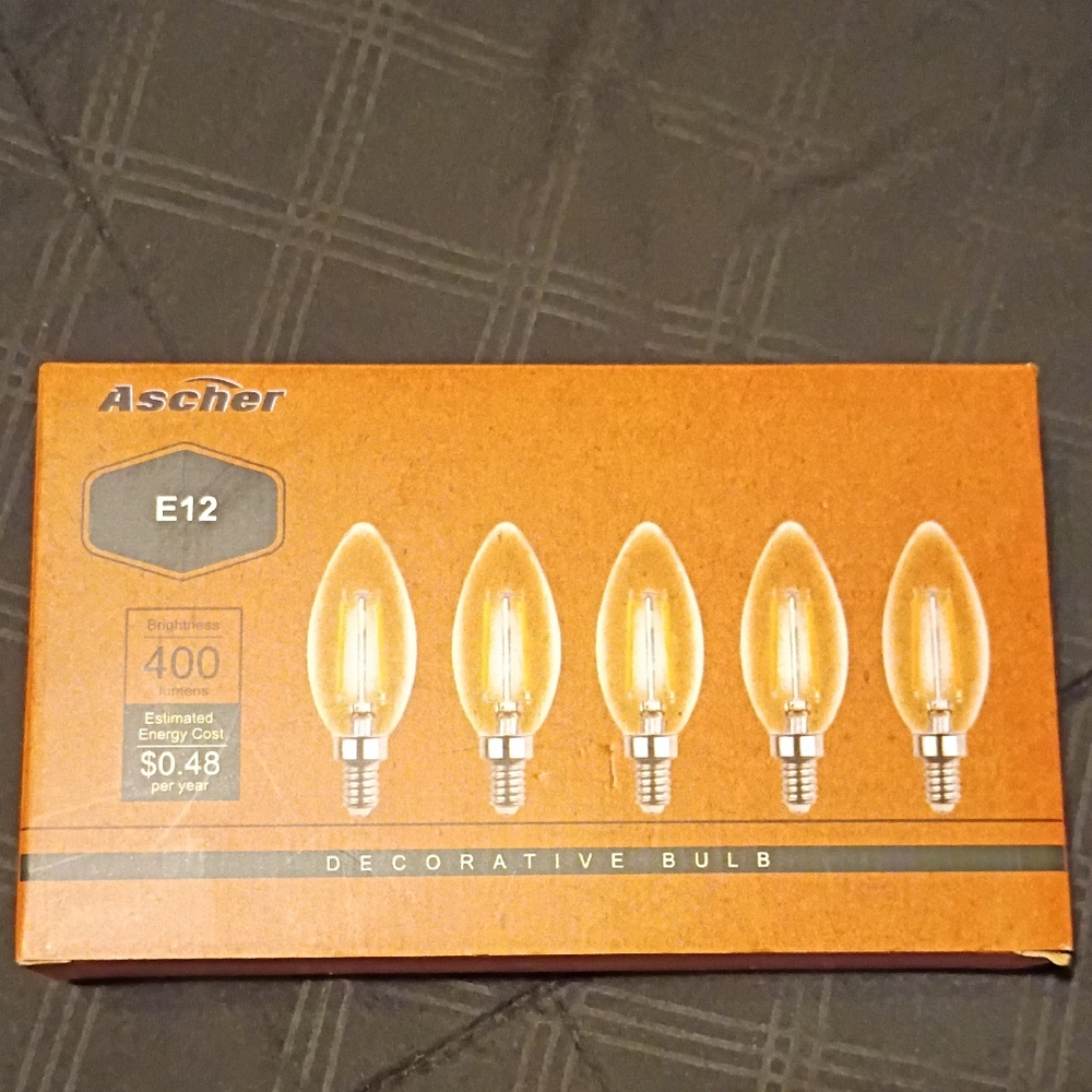 Decorative Bulb Set - Warm Orange